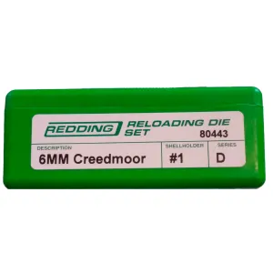 REDDING Full Length 6mm Creedmoor Die Set (80443)