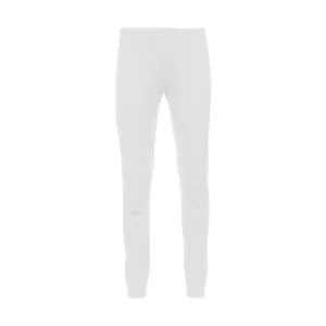 HOT CHILLYS Women's Peach Skins Solid White Bottoms (HC4140-823)