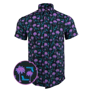 RETRO RIFLE Rising Palm Black Large Shirt (RISINGPALMBLACK-L)