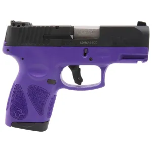 TAURUS G2S 9mm 3.2in 7rd Black/Dark Purple Semi-Automatic Pistol (1-G2S931DP)