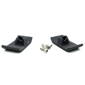 Accu-Tac Sled Feet, Anodized Finish, Black Color, Fit all G1 or G2 Accu-Tac Bipods SF-A000