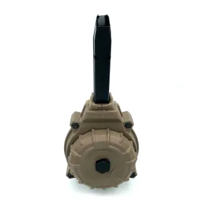 PROMAG Sig Sauer P320 9mm 50rd Flat Dark Earth Drum Magazine (DRM-A55-FDE)