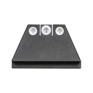 NIGHT FISION Suppressor Height For Glock 17/19/34 White Front Right /White Rear Rings Night Sight Set (GLK-004-003-WGWG)