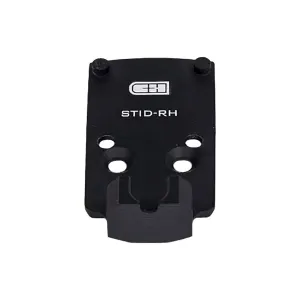 C&H PRECISION WEAPONS Optics Adapter Plate for Staccato Duo and Trijicon RMR/SRO, Holosun 407C/507C/508C/508T (STID-RH)