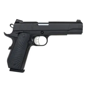TISAS 1911 Duty B45B .45ACP 5in 8rd Cerakote Black Pistol (1911-DUTY-B45B)