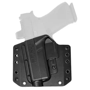 BRAVO CONCEALMENT BCA Left Hand Black OWB Holster For G43x MOS (BC10-1034)