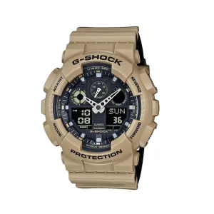 CASIO G-Shock GA-100 Analog-Digital Beige Watch (GA100L-8A)