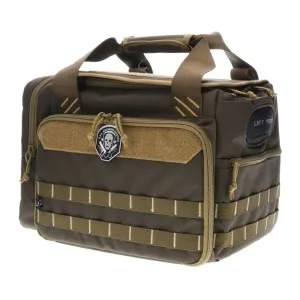 G*OUTDOORS M/L Green/Khaki Range Bag with Foam Cradle (GPS-1512MLBRK)