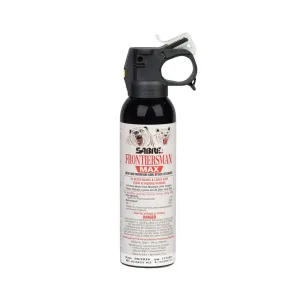 SABRE Frontiersman Max 7.9oz Bear & Mountain Lion Spray (FBADX-03)