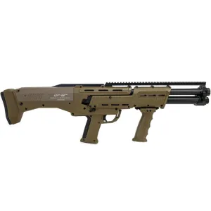 STANDARD MANUFACTURING DP-12 12ga 18.875in 14rd FDE Double Barrel Shotgun (DP12FDE)