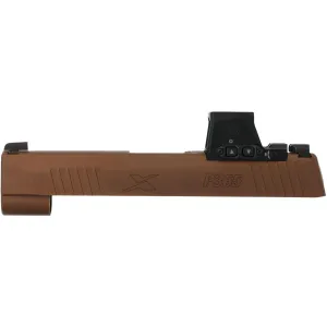 SIG SAUER 9mm 3.7in Coyote Slide Assembly With Romeo X Compact And XRAY3 For P365XL (8901559)