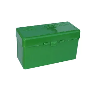 MTM Case-Gard .220 Swift to .458 Win 60 Round Green Ammo Box (RL-60-10)