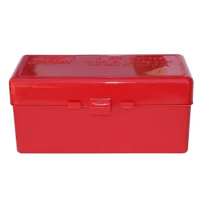 MTM Case-Guard .22-250 to .308 Win 60 Round Red Ammo Box (RM-60-30)