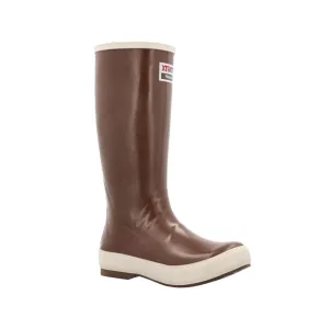 XTRATUF Women's Fishe Wear 15in Legacy Brown/REDtro Salmon Boots (XWL9FF)