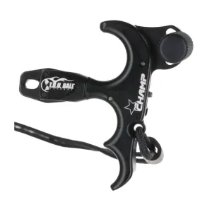 T.R.U. BALL ARCHERY Champ Black Release Aid (TCMP-BK)