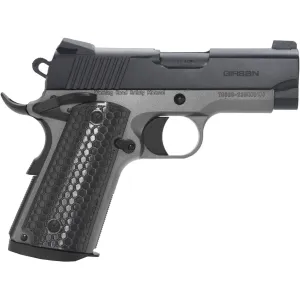 EUROPEAN AMERICAN ARMORY Girsan MC1911SC Untouchable 9mm 3.4in 7rd Two-Tone Semi-Auto Pistol (392067)