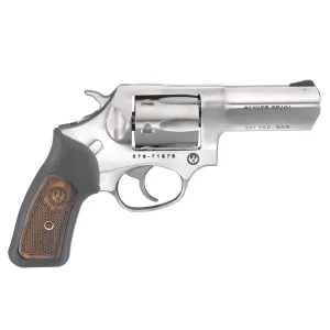 RUGER SP101 327 Fed Mag 3in 6rd Satin Stainless Revolver (5784)