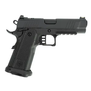 MAC 1911 Double Stack 9mm 4.25in 2x 17rd Mags Black Pistol with Manual Safety (12500005)