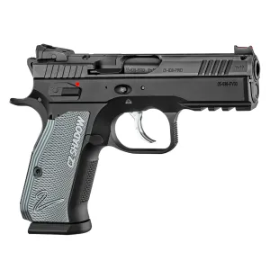 CZ 75 SHADOW 2 Compact 9mm Optics Ready Black and Gray Grips Pistol (91252)