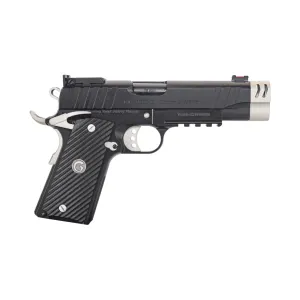 EAA MC1911-C Commander Model 1911 10mm 4.4in 9rd S/A Pistol with Adjustable Sight and Ambi Safety, Blue/Black (390616)