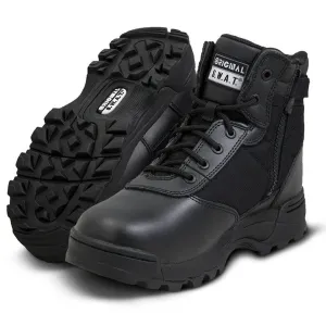 ORIGINAL SWAT Men's Classic 6in Side-Zip Black Boots (116401)