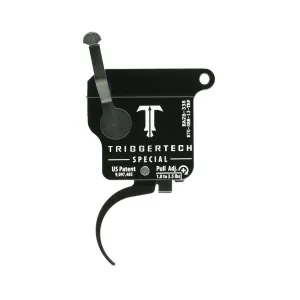 TRIGGERTECH Rem 700 Special Pro Curved (PVD Black) Right Hand Trigger with Bolt Release (R70-SBB-13-TBP)