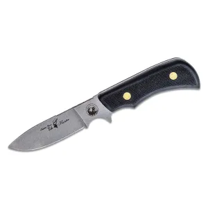 KNIVES OF ALASKA Trekker Elk Hunter 4.375in Suregrip Black Fixed Knife (00161FG)