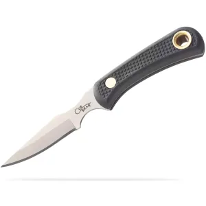 KNIVES OF ALASKA Cub Bear Black Suregrip Fixed Caping Knife (00006FG)