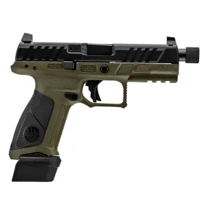 BERETTA APX-A1 Full Size Tactical 9mm 4.8in 21rd OD Green Semi-Automatic Pistol (JAXA1F921TAC)