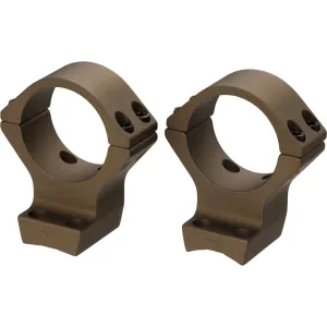 BROWNING X-Bolt 34mm Burnt Bronze Cerakote Integrated Scope Mount System (12542)