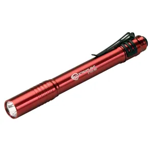 STREAMLIGHT Stylus Pro Red Clam 100 Lumens White LED Penlight (66120)