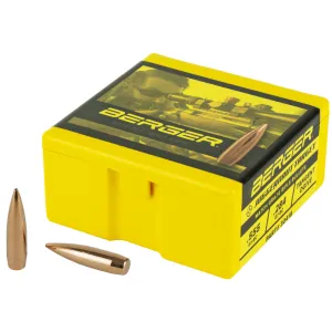 BERGER BULLETS Target Juggernaut  30 Caliber 185 Grain .308 Diameter Hollow Point Boat Tail 100/Box Bullets (30418)