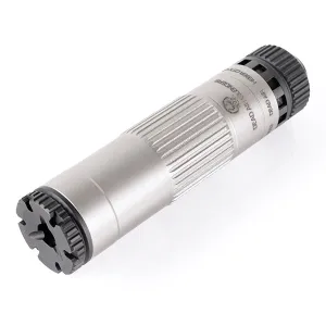 DEAD AIR ARMAMENT Mojave 9 9mm 1/2x28 Silver Modular Silencer (MOJAVE9SIL)