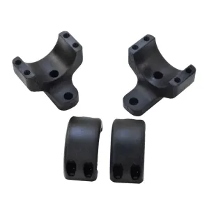 DNZ Game Reaper 2 30mm X-High Black 2-Piece Scope Mount for Howa 1500 and Mini/Mauser M18 (703TXH2)