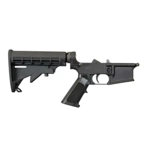 YANKEE HILL MACHINE Forged Lower Receiver Assembly with Carbine Stock (YHM-128)