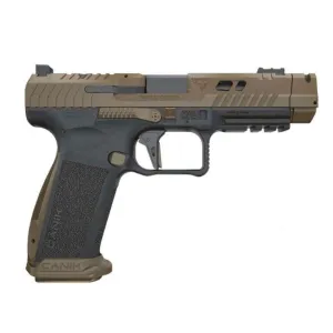 CANIK TTI Combat 9mm 4.6in 10rd Bronze Semi-Automatic Pistol (HG7864-N)