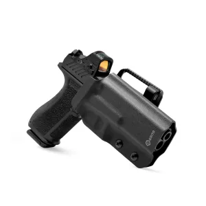 GRITR OWB Kydex Right Hand Gun Holster Compatible with Glock 17
