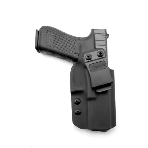 GRITR IWB Kydex Right/Left Hand Gun Holster Compatible with Glock 17/19 Gen 1-6, G26/G19x/34 Gen 1-5, Glock 45 Gen 5-6