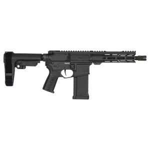 CMMG Banshee Mk4 5.7x28mm 8in 32rd With Ripbrace Armor Black Long Pistol (54AE10F-AB)