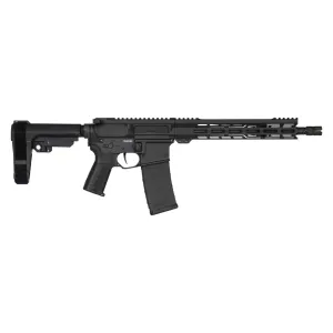 CMMG Banshee Mk4 5.56mm 12.5in 30rd With Ripbrace Armor Black Long Pistol (55AC20A-AB)
