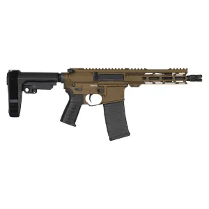 CMMG Banshee Mk4 300 BLK 8in 30rd With Ripbrace Midnight Bronze Long Pistol (30AF20A-MB)