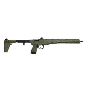 KEL-TEC SUB2000 Gen3 9mm 16.15in 15rd Glock 17/19 Mags OD Green Semi-Auto Rifle (SUB2K9GLKGRN)