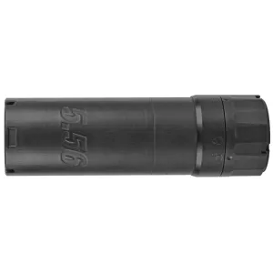 Sig Sauer SLX556C-QD, Suppressor, Compact, 556NATO, Inconel, High Temp Cerakote, Black, 14.6oz, Quick Detach, Includes QD Mount/Muzzle Brake (SLX556C-QD)