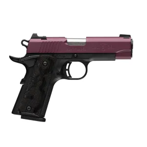 BROWNING 1911-380 Black Label Compact .380 Auto 3.625in 8rd Black Cherry Semi-Automatic Pistol (51995492)