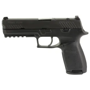SIG SAUER P320 FULL-SIZE 9mm 4.7in (2) 10Rd Steel Mag Optic Ready Semi-Auto Pistol (320F-9-BSSP-10)