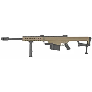 BARRETT M82A1, 50 BMG, 20" Fluted, 1:15 Twist, Flat Dark Earth Cerakote Rifle (14030)