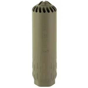 HUXWRX Flow 556K 5.5in 556NATO C-Series Cerakote Finish Flat Dark Earth 17-4PH Stainless Steel Suppressor w/ 1/2X28 Flash Hider (2450)