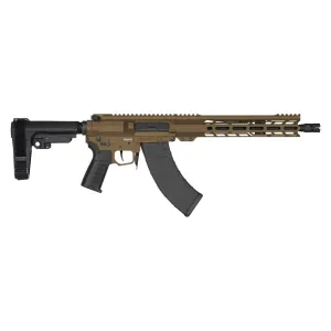 CMMG Banshee Mk47 7.62x39mm 12.5in 30rd With Ripbrace Midnight Bronze Long Pistol (76AB60A-MB)