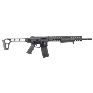 TROY 223 Rem 16in 10rd Black Sporting Pump AR Rifle (SPAR-S23-16BT-19)