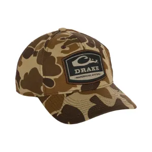 DRAKE 6-Panel Badge Old School Cap (DH4170-016)